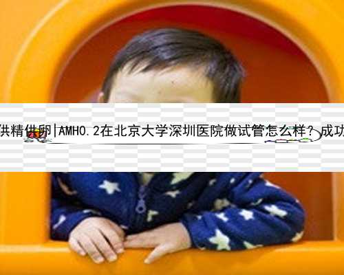 北京高龄供精供卵|AMH0.2在北京大学深圳医院做试管怎么样？成功率高吗？